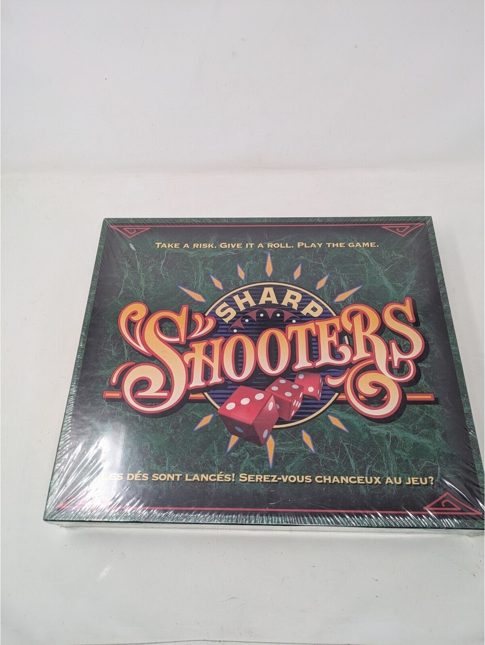 Vintage Sharp Shooters Dice Board Game Milton Bradley 1994 New Sealed Box